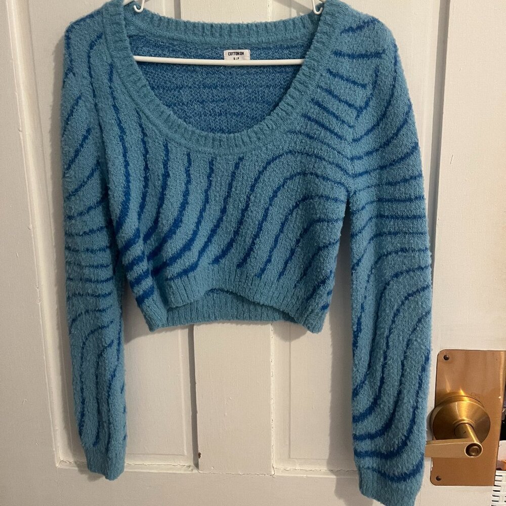 Blue Wave Sweater